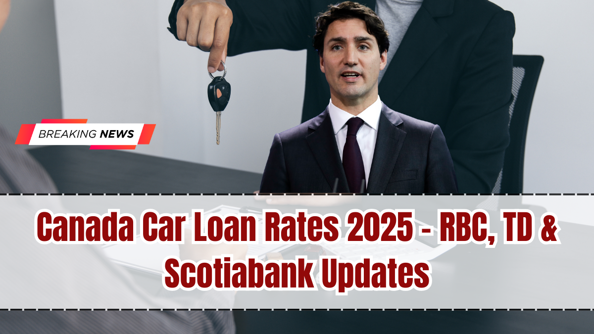 Canada Car Loan Rates 2025 – RBC, TD & Scotiabank Updates