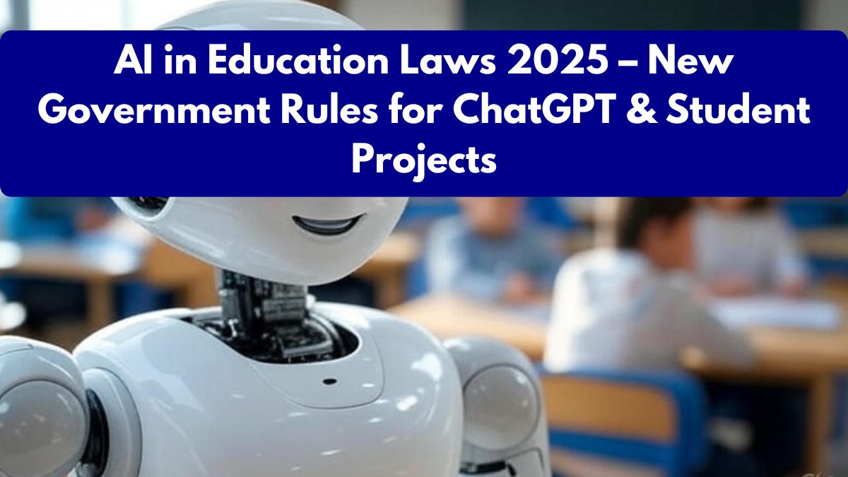 AI in Education Laws 2025 – New Government Rules for ChatGPT & Student Projects