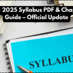 CUET UG 2025 Syllabus PDF & Chapterwise Guide – Official Update