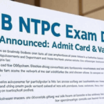 RRB NTPC Exam Date 2025 Announced: Admit Card & Vacancy Details