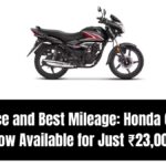 Low Price and Best Mileage: Honda CB Shine Now Available for Just ₹23,000