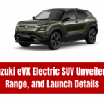 Maruti Suzuki eVX Electric SUV Unveiled – Specs, Range, and Launch Details