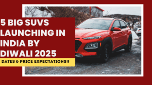 5 Big SUVs Launching in India by Diwali 2025 – Dates & Price Expectations