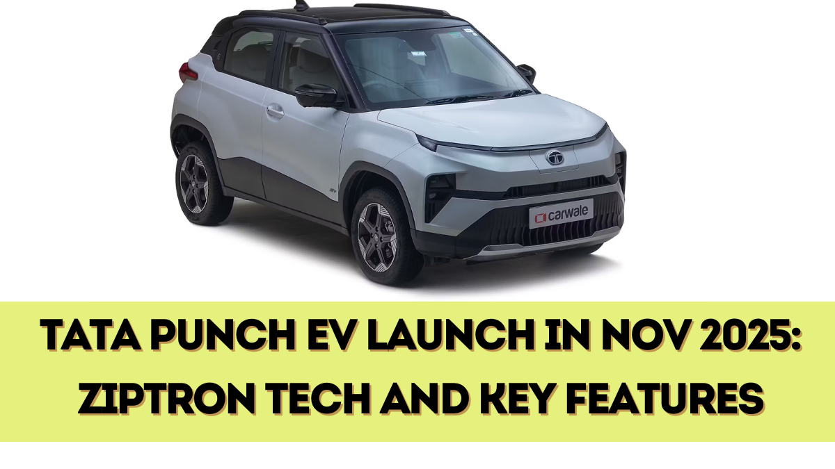 Tata Punch EV Launch in Nov 2025: Ziptron Tech and Key Features